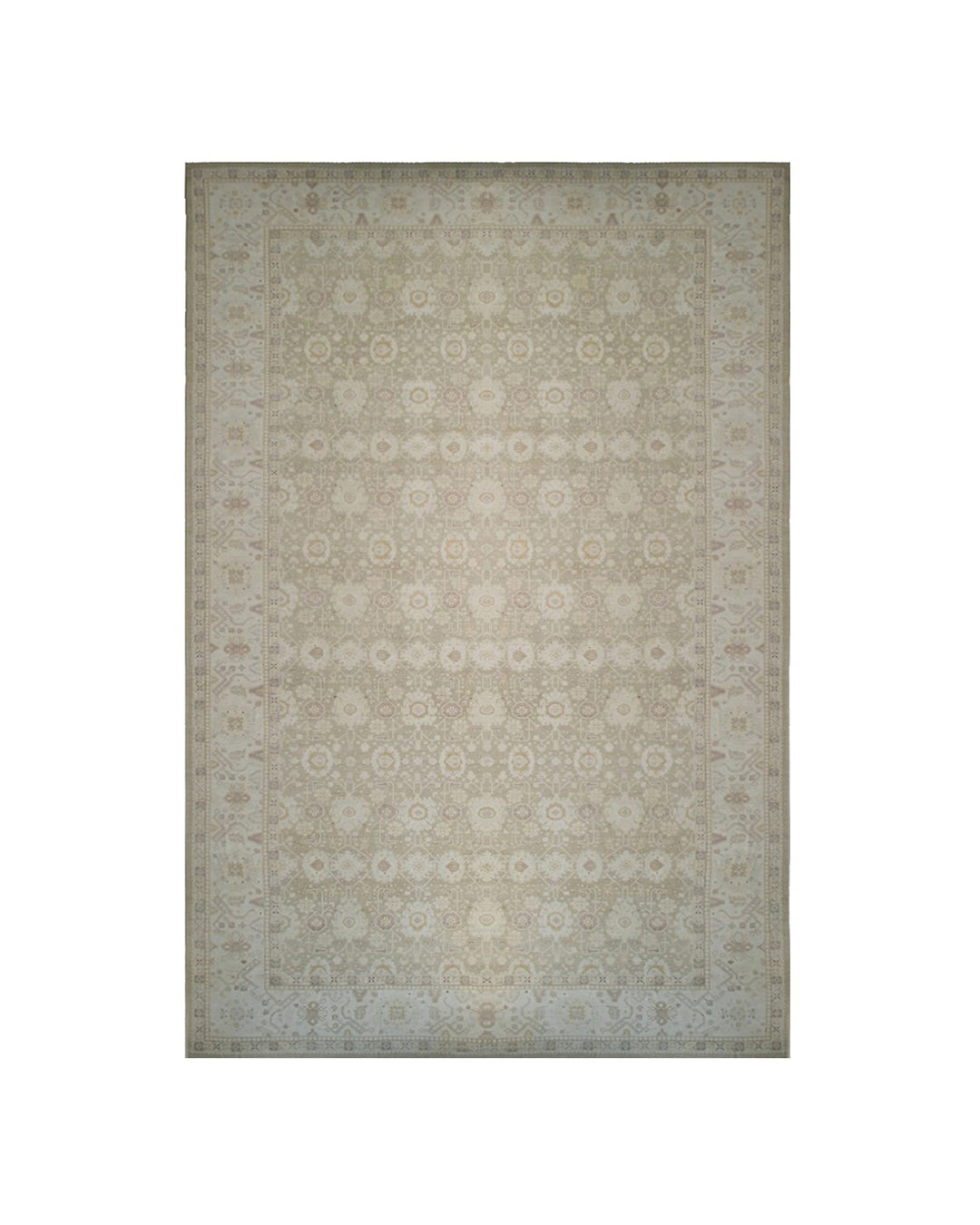 18'x30' Persian Design Palace Rug | Hand-knotted | Wool & Silk Rug