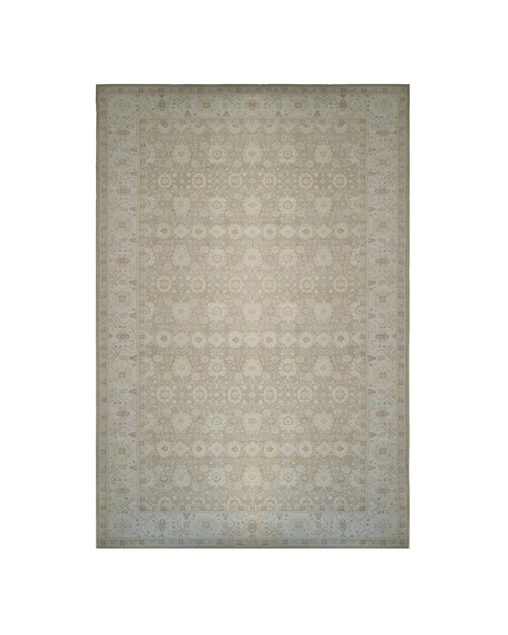 18'x30' Persian Design Palace Rug | Hand-knotted | Wool & Silk Rug