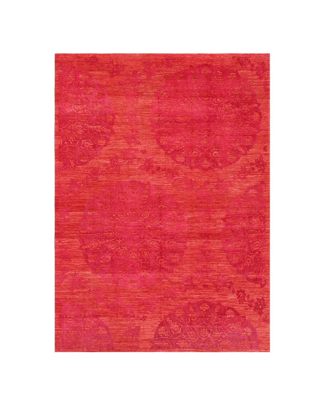 Ariana Modern Red Ottoman Design