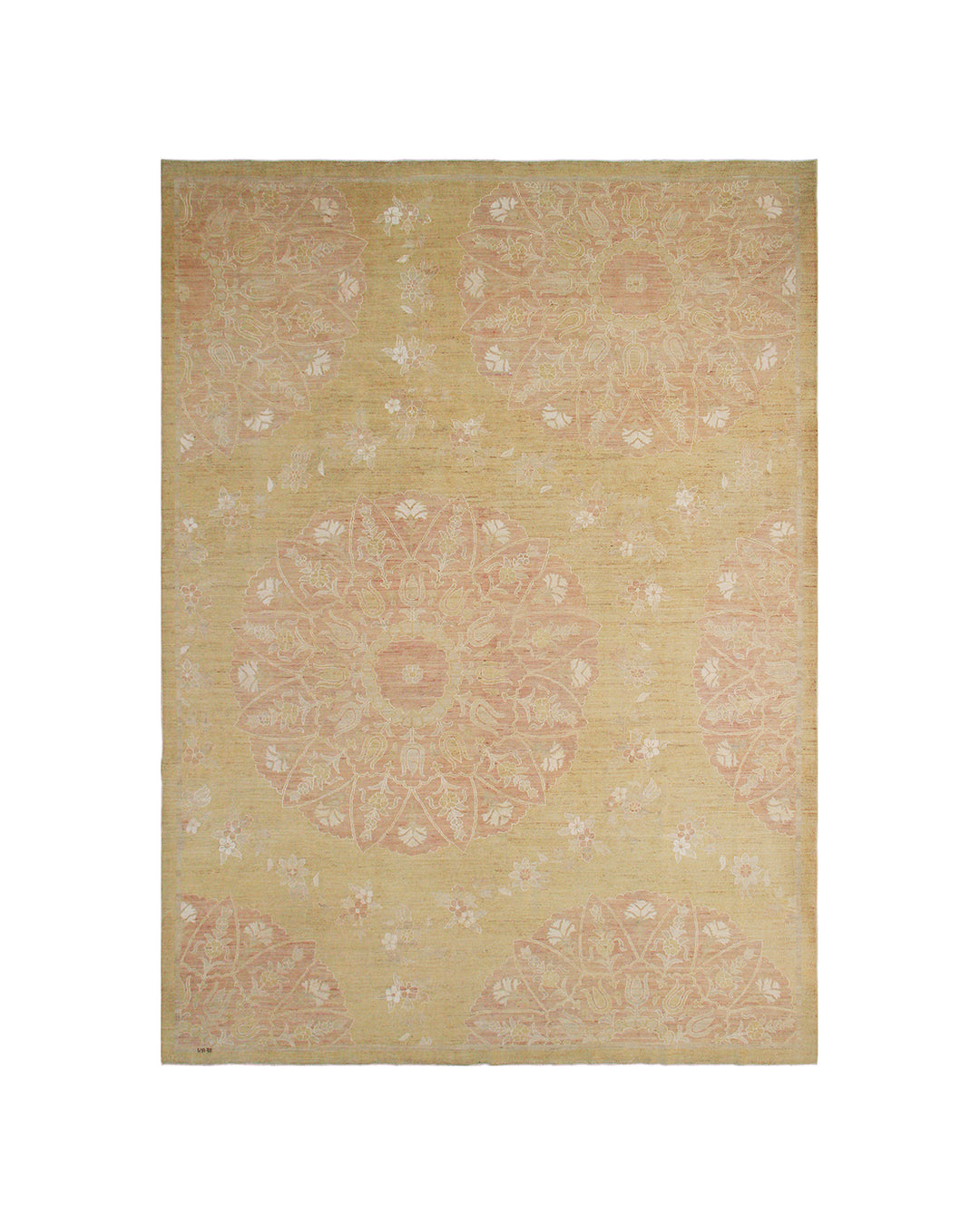 9x12 Pale Pink Ariana Transitional Rug | Ottoman Design