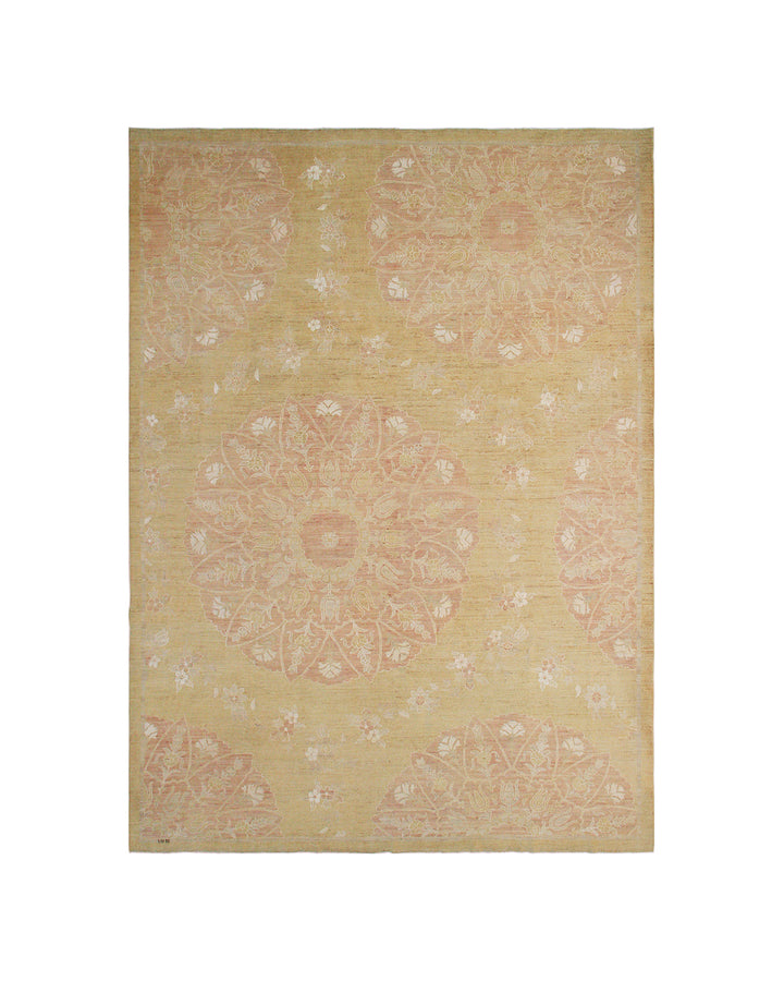 9x12 Pale Pink Ariana Transitional Rug | Ottoman Design