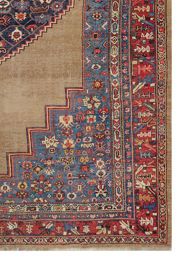 antique-halvai-bijar-8x11-camel-hair-medallion