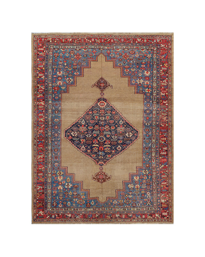 antique-halvai-bijar-8x11-camel-hair-medallion