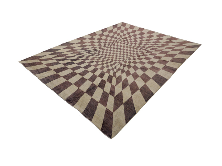 10x14 Ariana Geometric Modern Rug | Custom Designer Rug by Shahin Studios