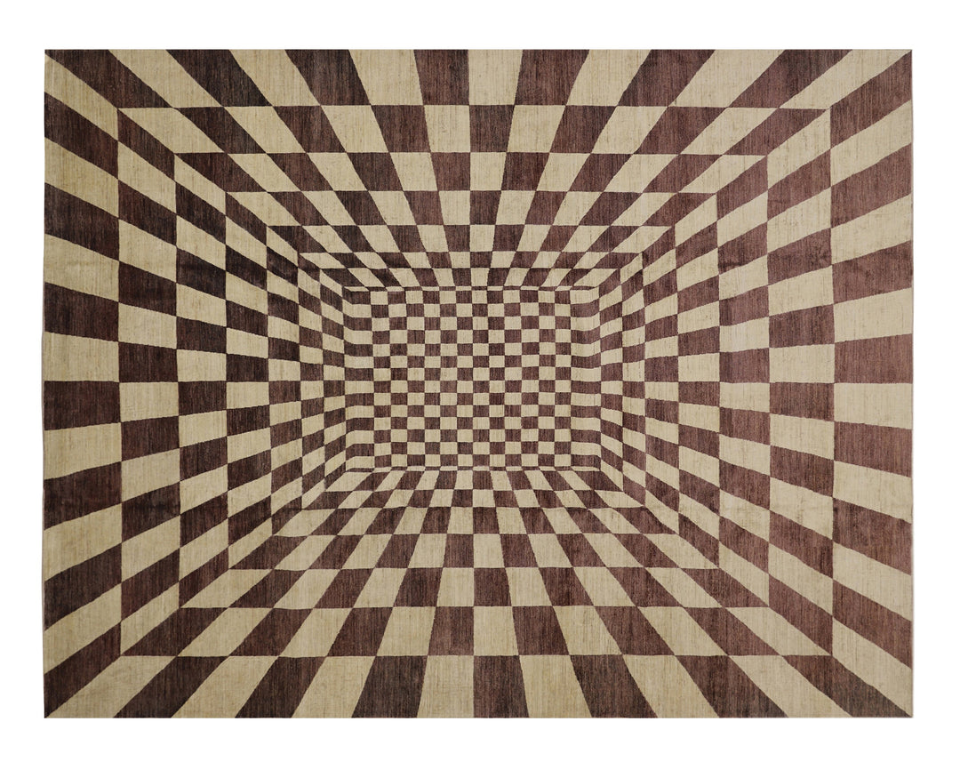 10x14 Ariana Geometric Modern Rug | Custom Designer Rug by Shahin Studios