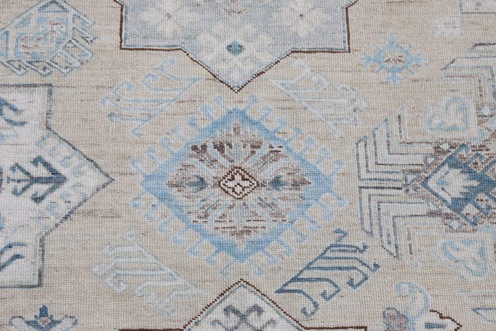 Ariana Hazara 13x17 Extra Large Caucasian Geometric Hand-Knotted Wool Rug