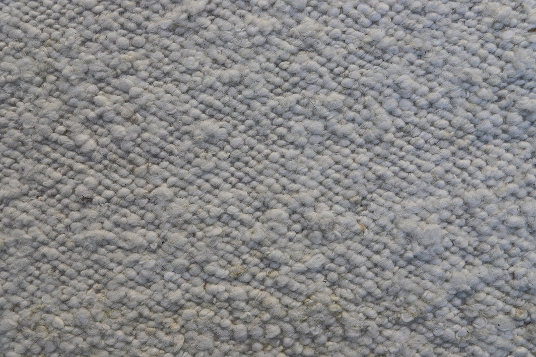 Oversized Black and White Hand-Woven Ariana Modern Rug