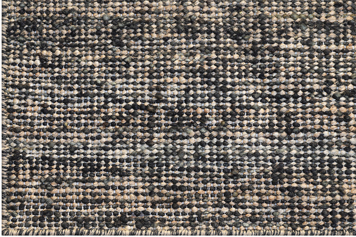 Large 10'x14' Ariana Modern Wool and Jute Flatweave Rug