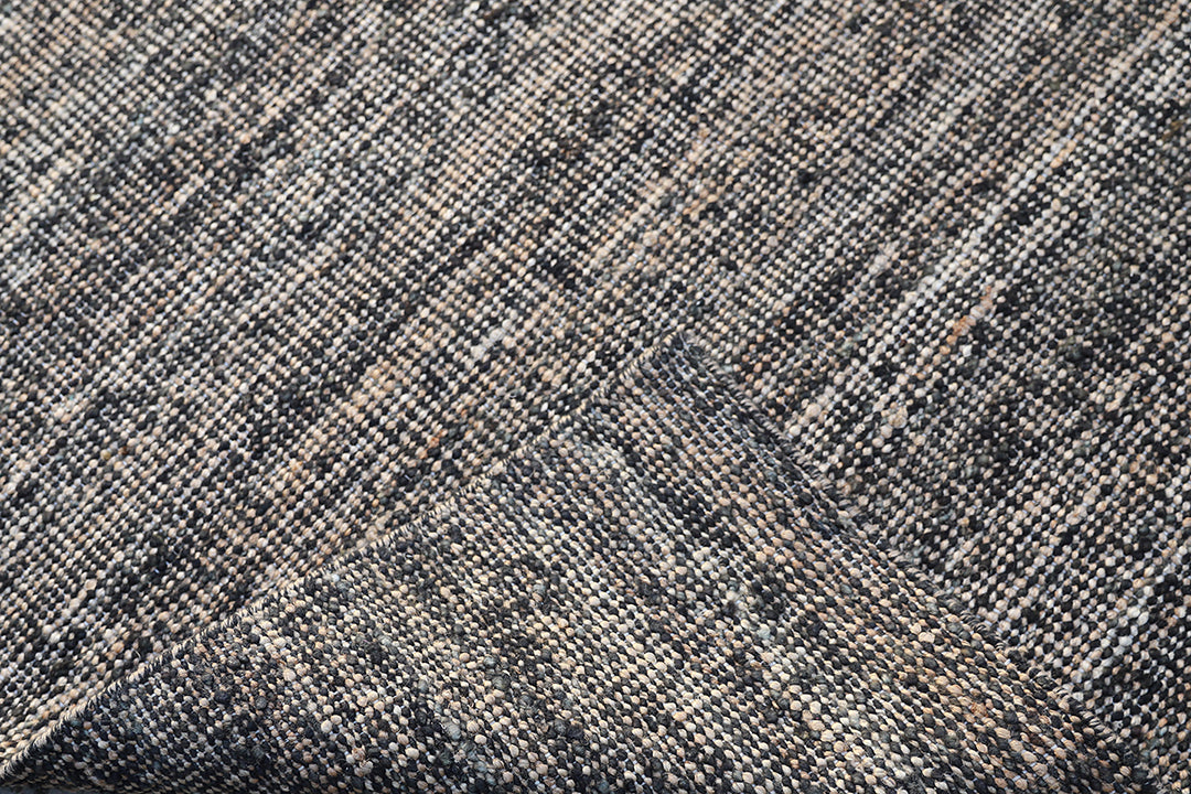 Large 10'x14' Ariana Modern Wool and Jute Flatweave Rug