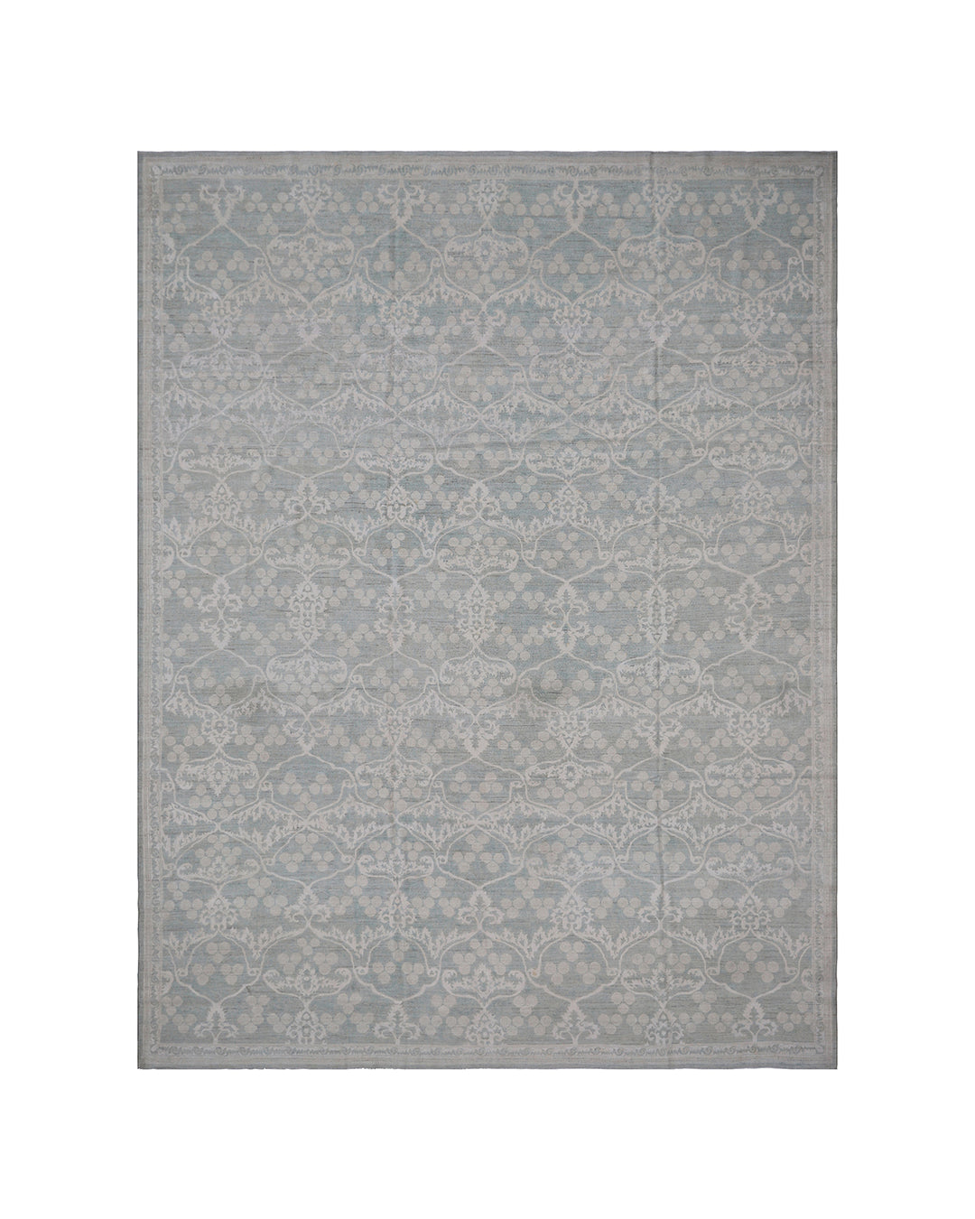Fine Hand-Knotted Ariana Ottoman Design Rug - 8'7" x 12'