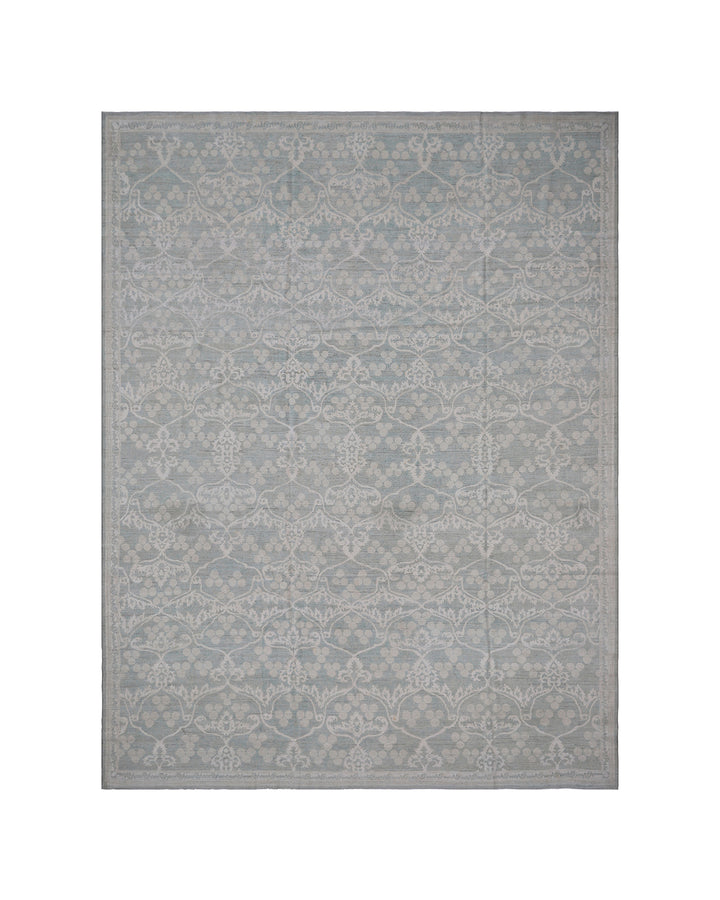 Fine Hand-Knotted Ariana Ottoman Design Rug - 8'7" x 12'