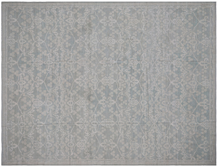 Fine Hand-Knotted Ariana Ottoman Design Rug - 8'7" x 12'