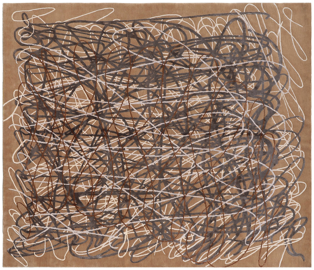 8x10 Ariana Modern Rug | Contemporary Hand-Knotted Luxury
