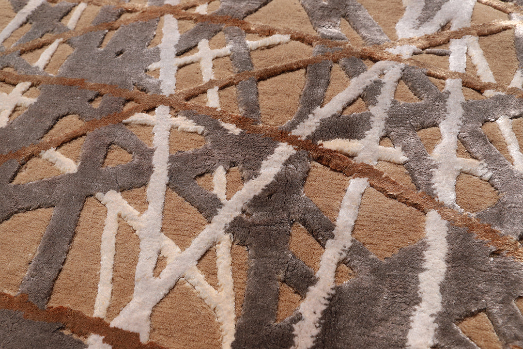 8x10 Ariana Modern Rug | Contemporary Hand-Knotted Luxury