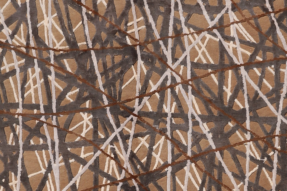 8x10 Ariana Modern Rug | Contemporary Hand-Knotted Luxury