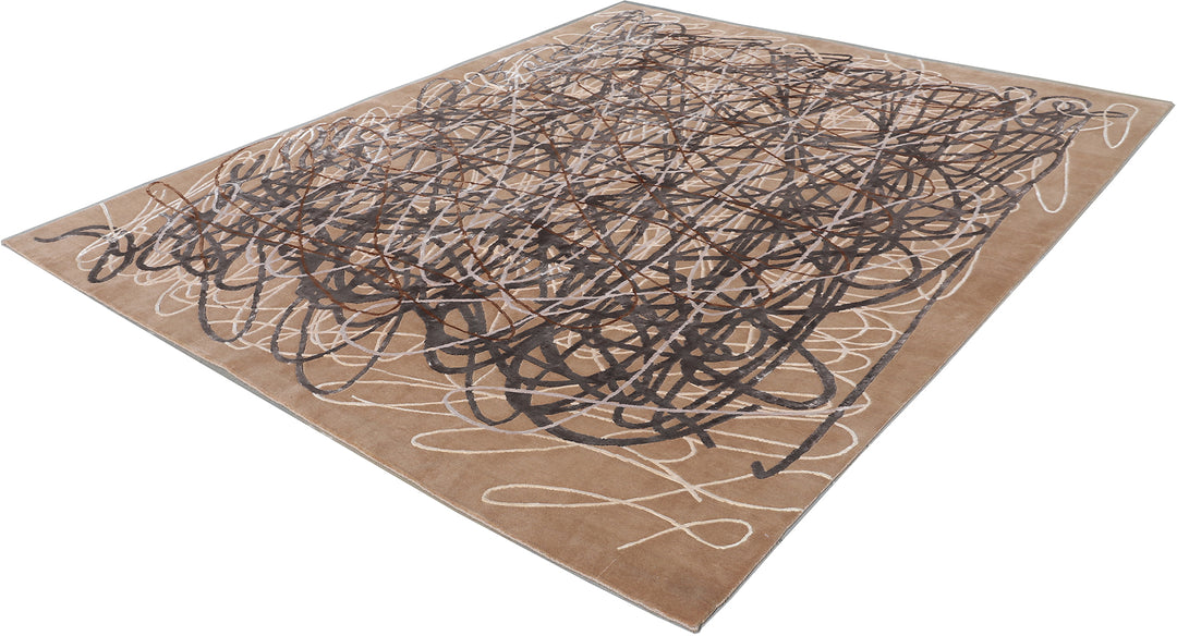 8x10 Ariana Modern Rug | Contemporary Hand-Knotted Luxury