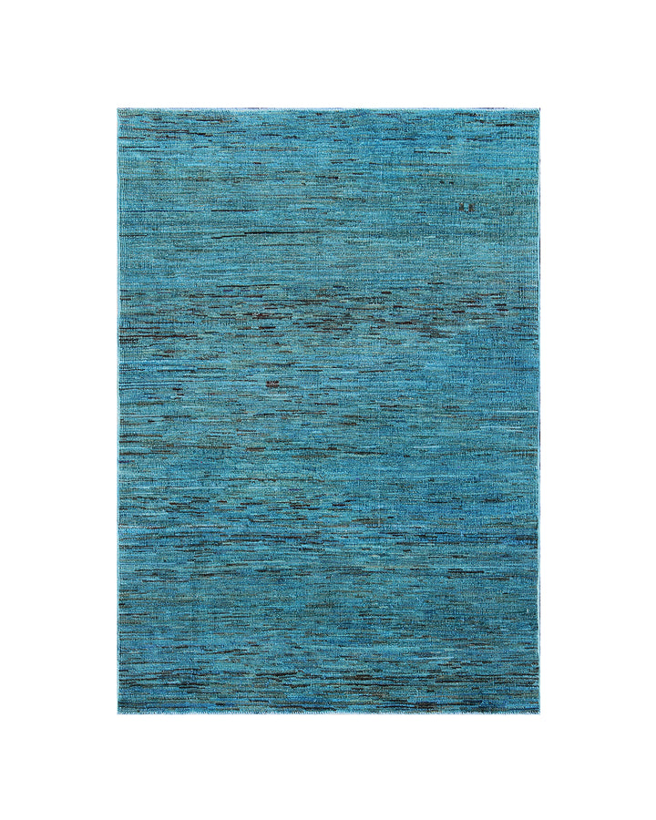 3x5 Blue Ariana Overdye Hand-Knotted Rug