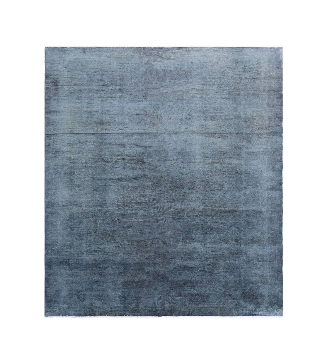 9x11 Ariana Grey and Blue Overdye Afghan Rug