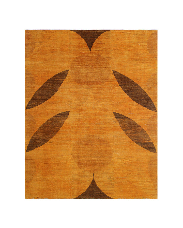 6x8 Ariana Contemporary Overdyed Hand-Knotted Wool Rug