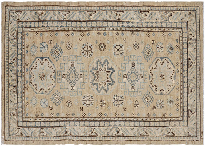 Ariana Rugs 5x7 Traditional Kazak Hand-Knotted Wool Rug