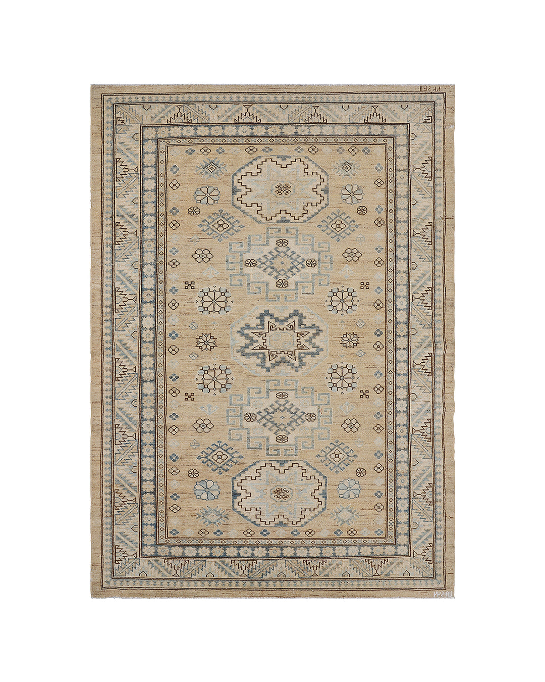 Ariana Rugs 5x7 Traditional Kazak Hand-Knotted Wool Rug