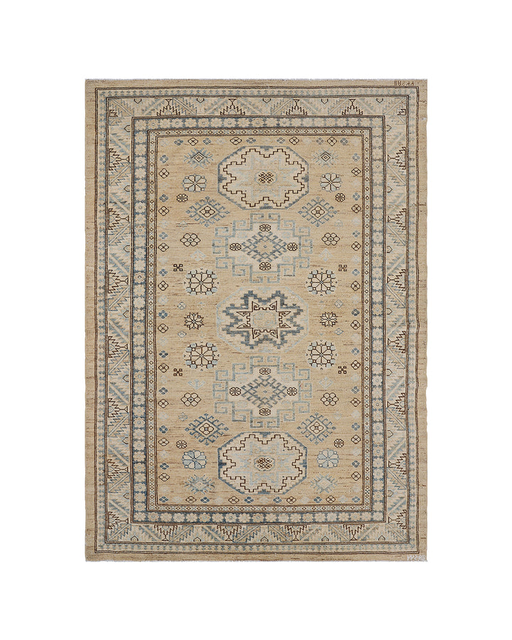 Ariana Rugs 5x7 Traditional Kazak Hand-Knotted Wool Rug