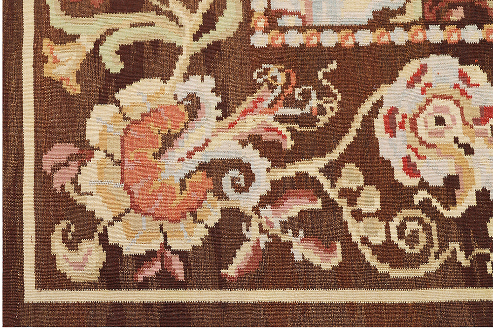 Timeless Beauty Hand-Woven Bessarabian Kilim