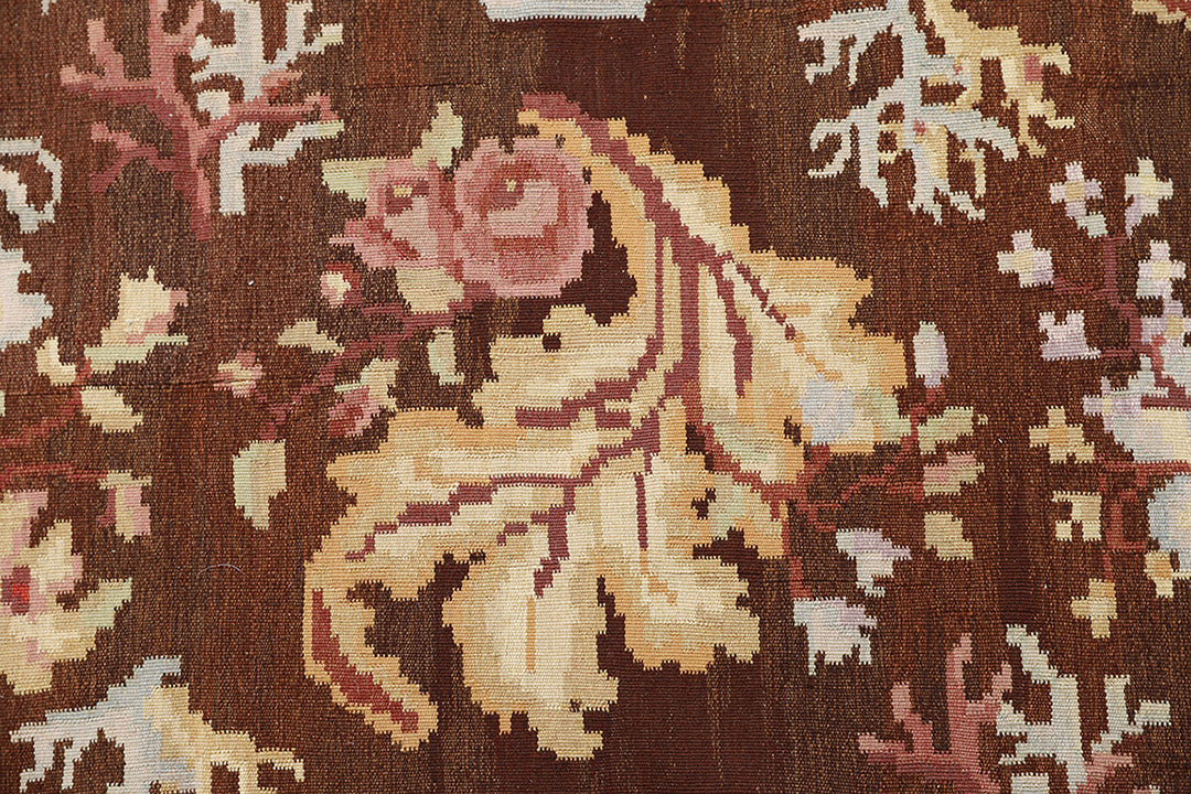 Timeless Beauty Hand-Woven Bessarabian Kilim