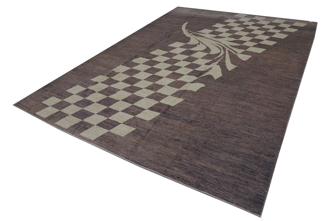 Ariana Rugs 10x13 Modern Wool Rug Designed by Marwan Shahin