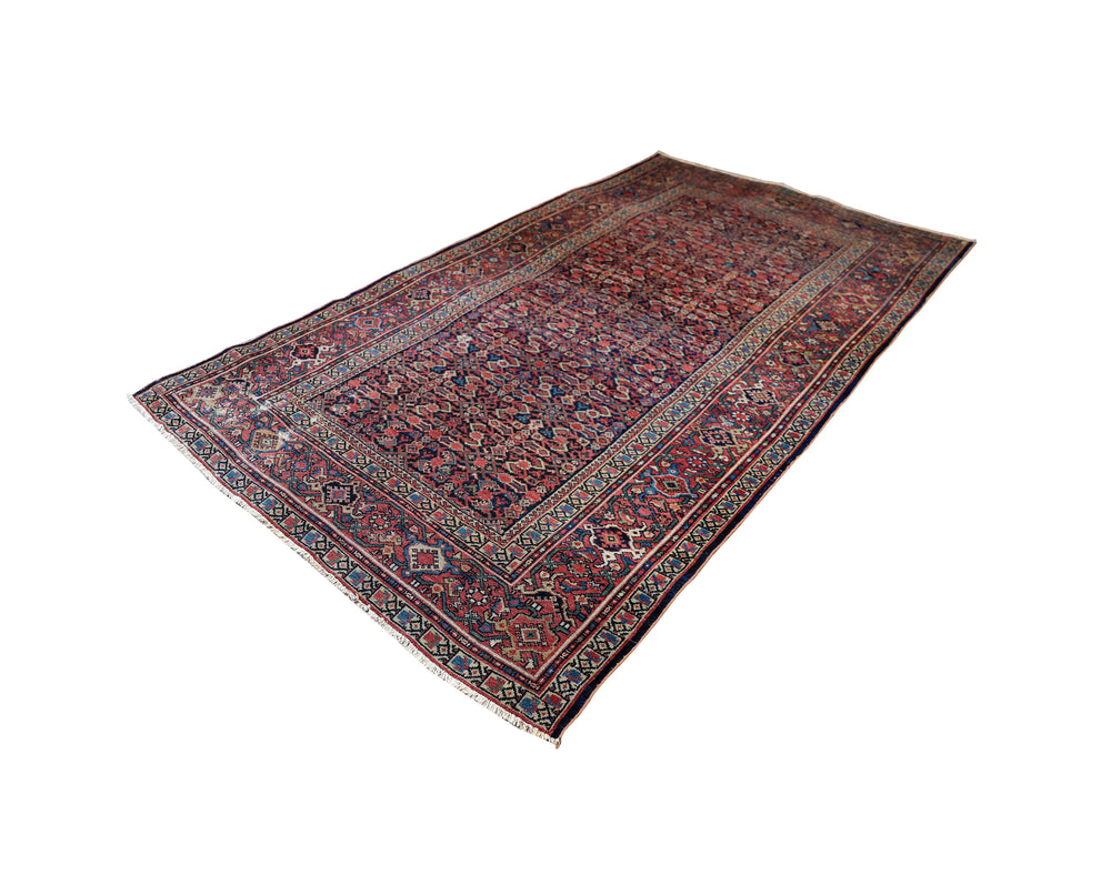 Ariana Rugs – Semi-Antique Persian Malayer Herati Mahi Rug