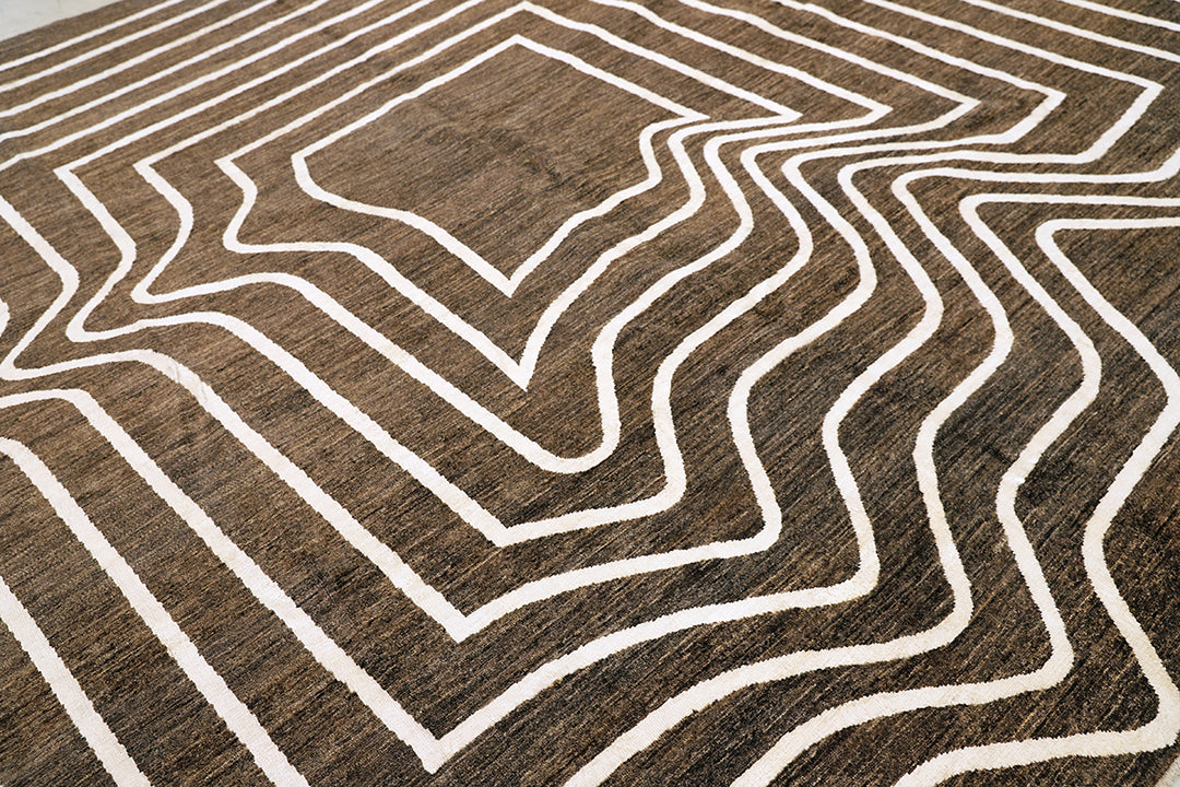 Ariana Rugs x Shahin Studios Custom Designer Rug | Artisan Afghan Wool