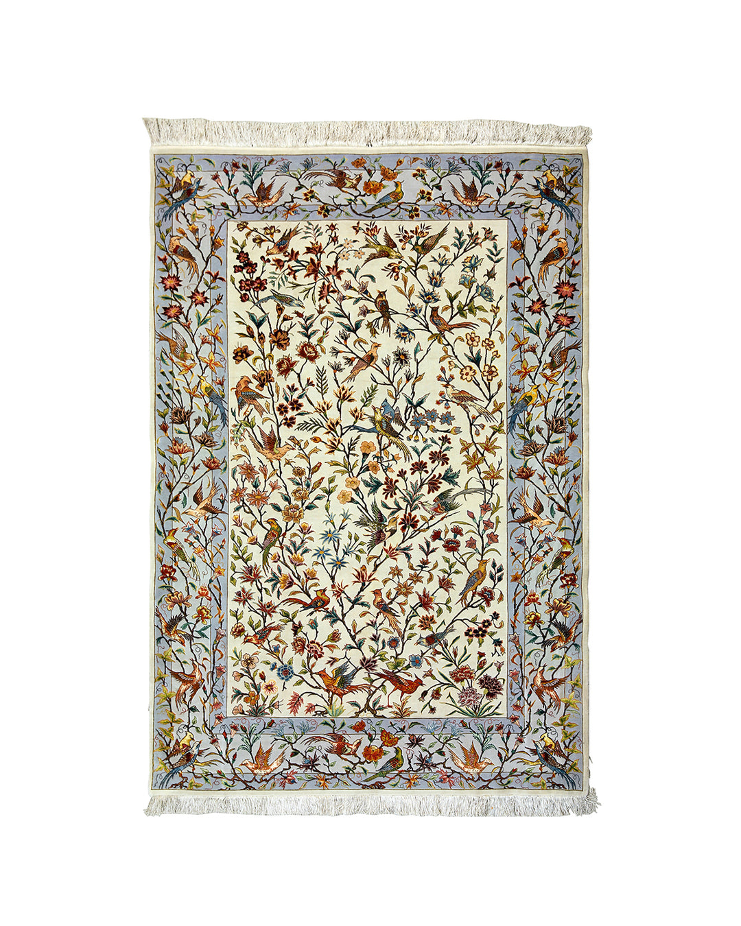 Ariana Rugs – Fine Silk & Wool Tabriz Tree of Life (4x7)