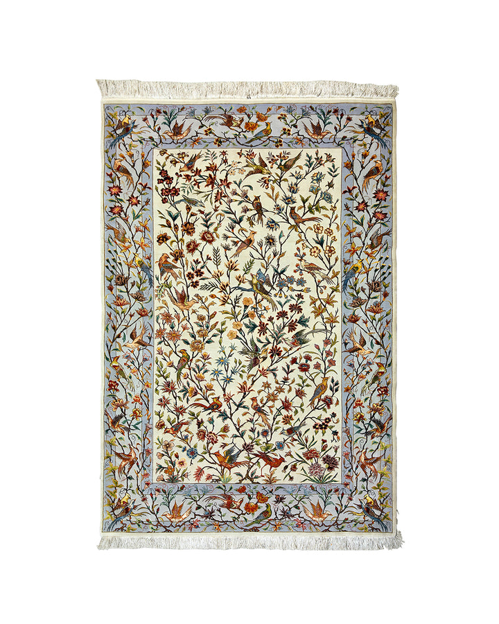 Ariana Rugs – Fine Silk & Wool Tabriz Tree of Life (4x7)