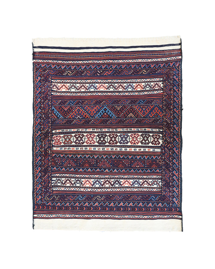 Ariana Rugs Exclusive: Vintage Persian Soumak Poshti