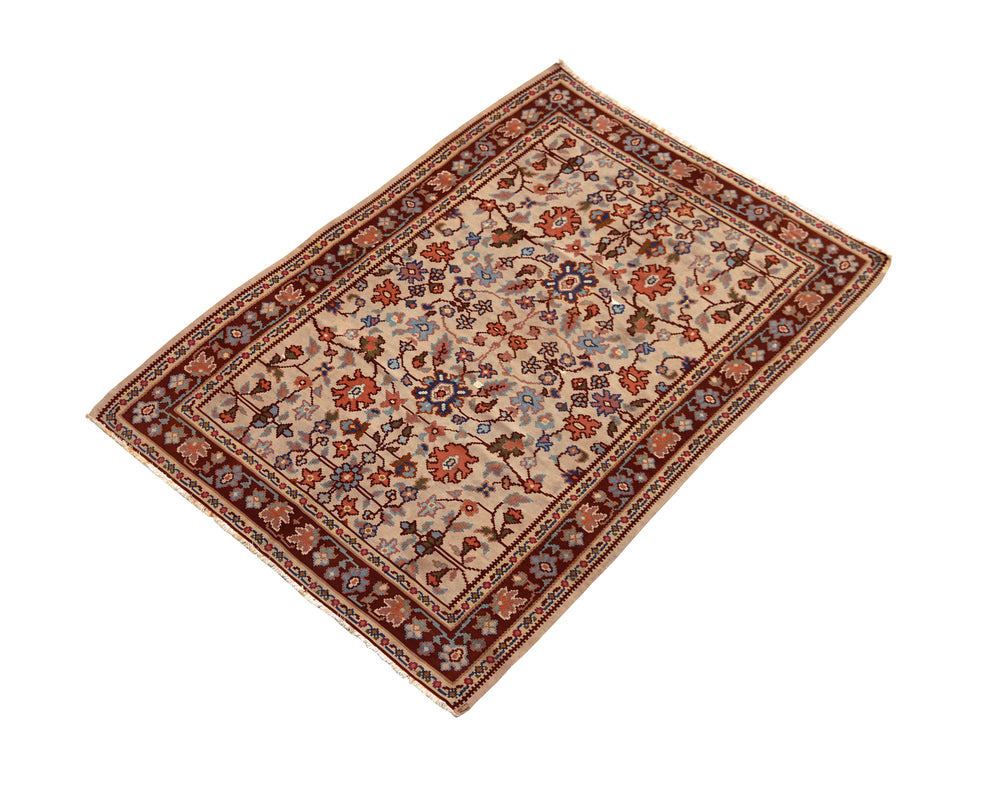 Ariana Rugs – Vintage Turkish Geometric Kilim (5x8)