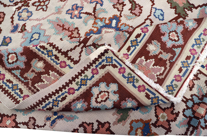Ariana Rugs – Vintage Turkish Geometric Kilim (5x8)