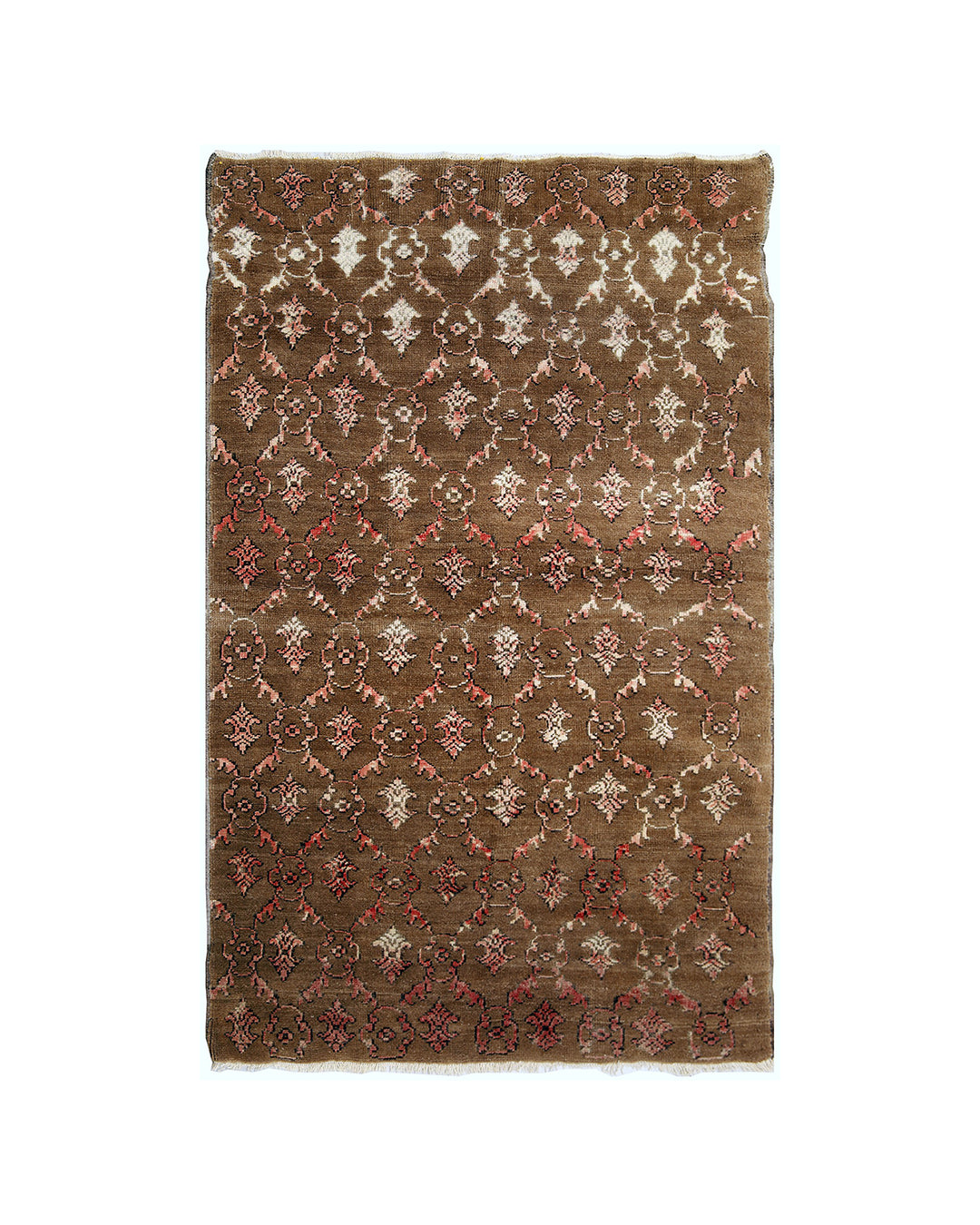 Ariana Rugs – Vintage Turkish Tribal Floral Rug (4x7)