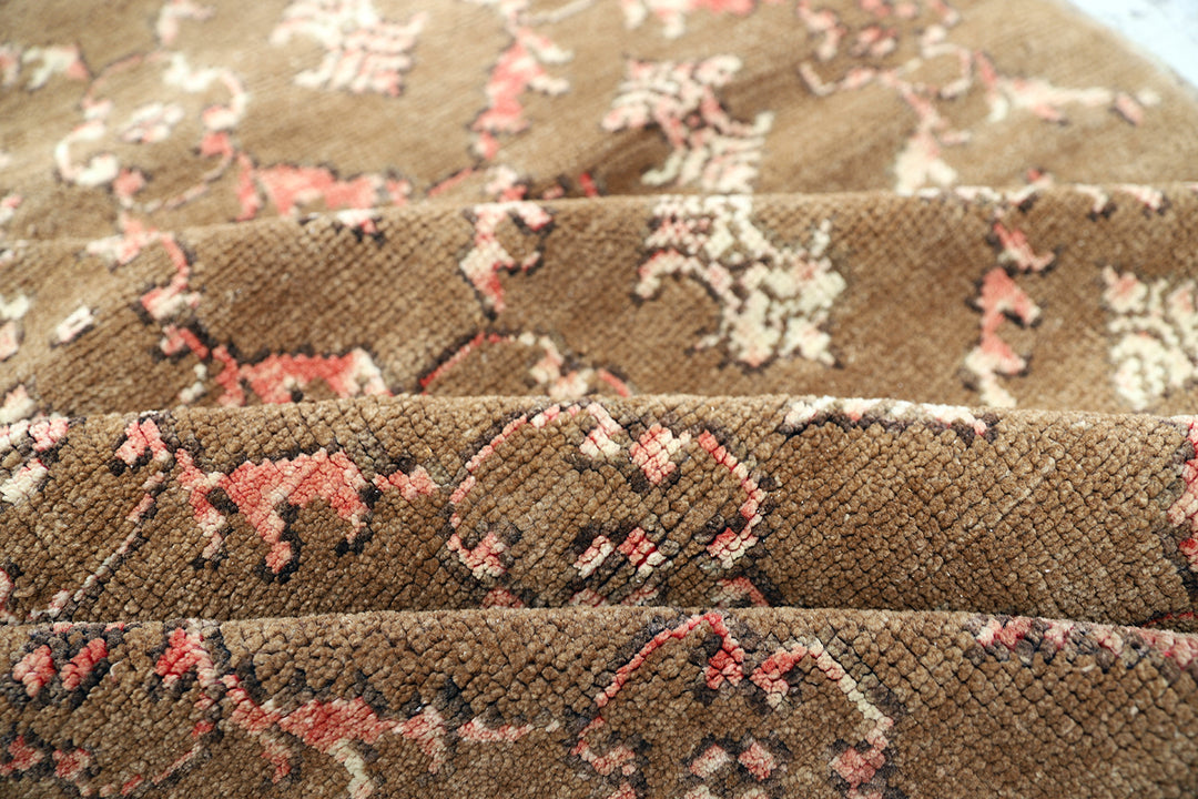 Ariana Rugs – Vintage Turkish Tribal Floral Rug (4x7)
