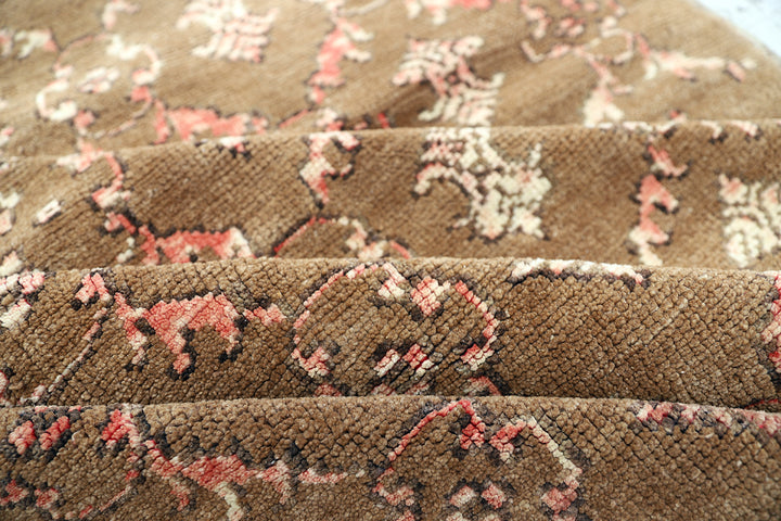Ariana Rugs – Vintage Turkish Tribal Floral Rug (4x7)