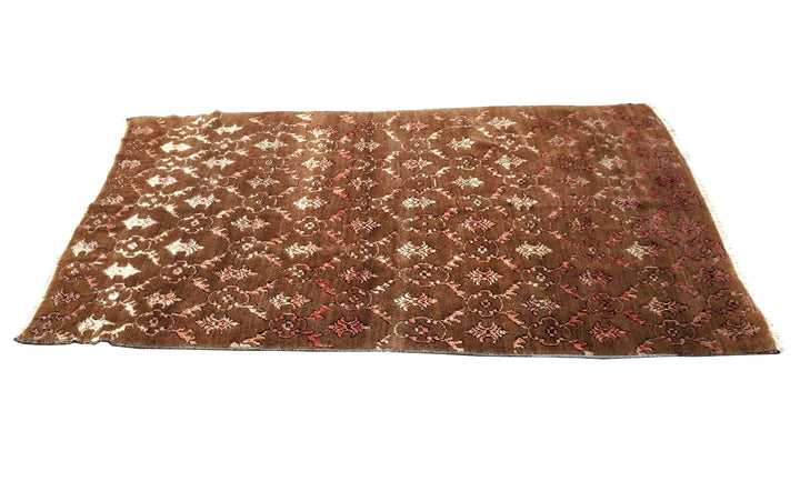 Ariana Rugs – Vintage Turkish Tribal Floral Rug (4x7)