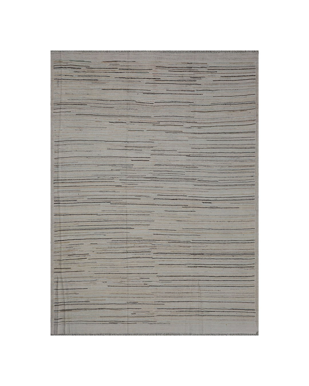 Ariana Striped Earth Tone Kilim Rug