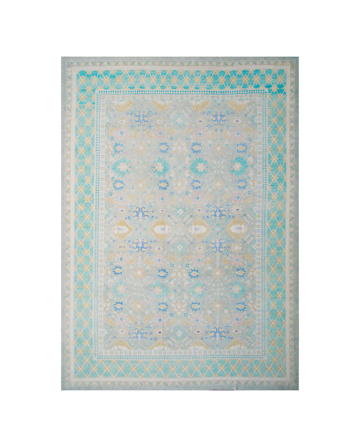 12'x17' Ariana Transitional Turkmen Hand-Knotted Rug