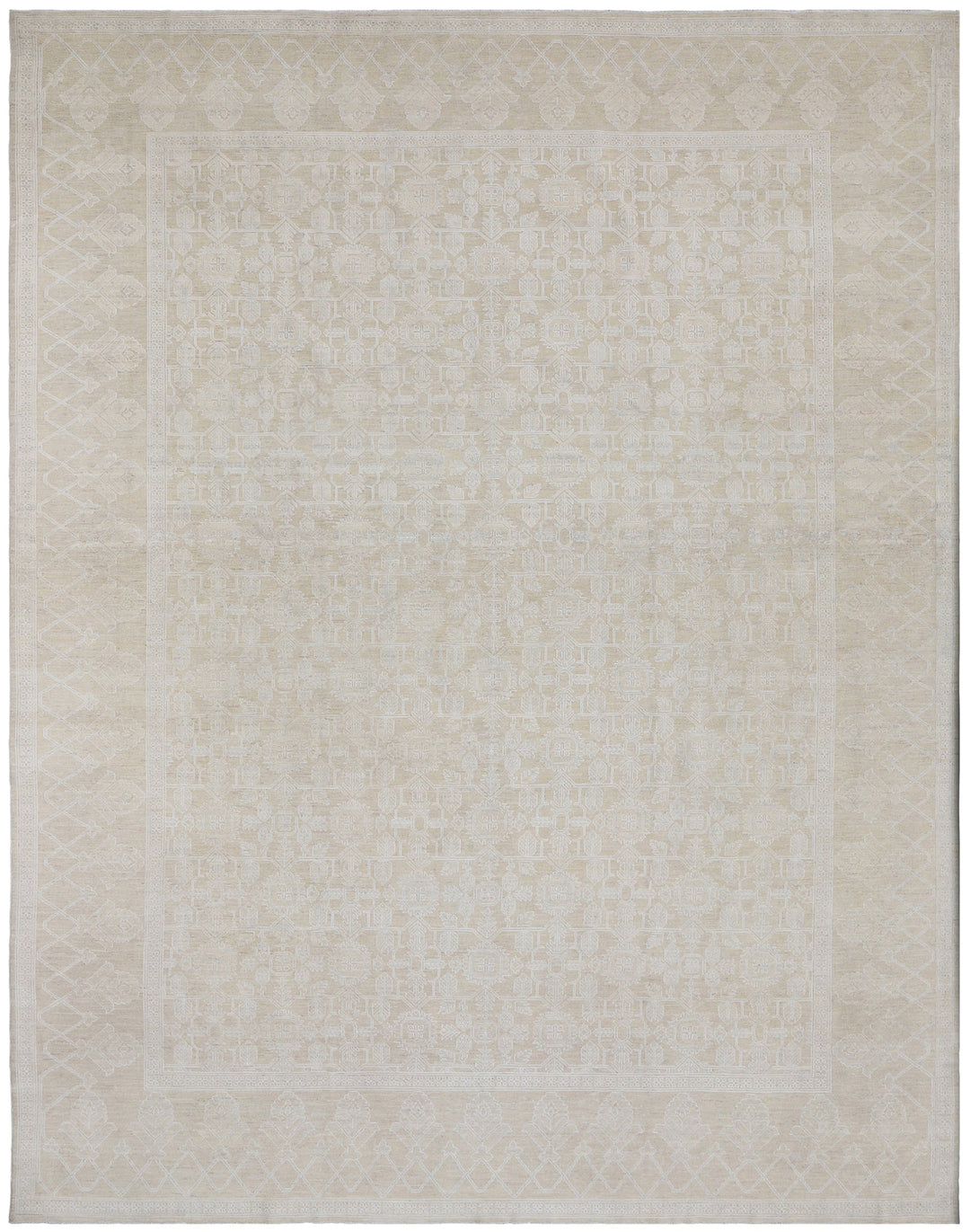 10'x14' Ariana Transitional Tabriz Design Rug with Cotton Highlights