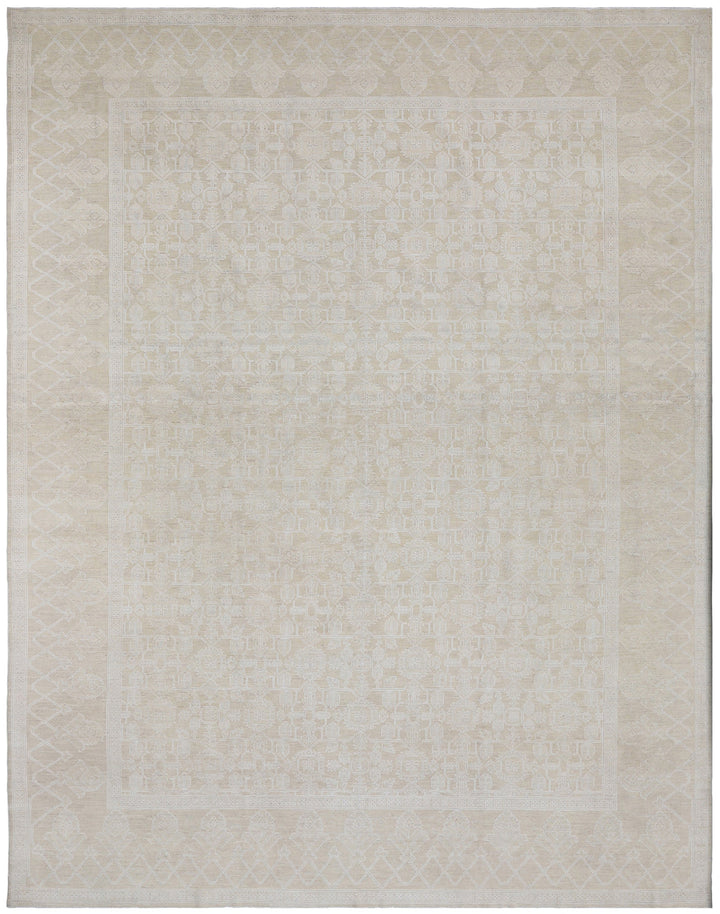 10'x14' Ariana Transitional Tabriz Design Rug with Cotton Highlights