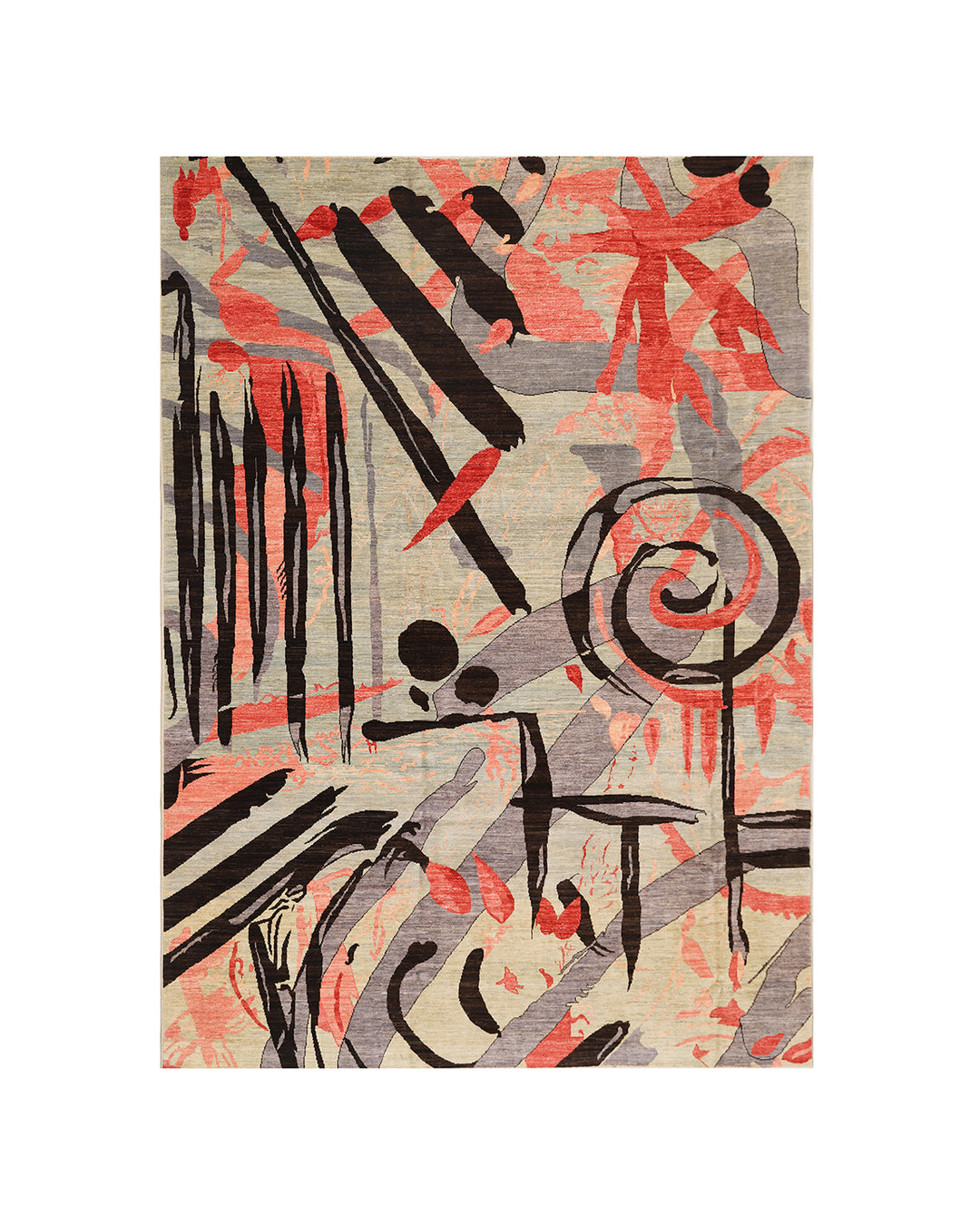 8x10 Custom Modern Rug | Hand-Knotted Organic Wool | Ariana Rugs