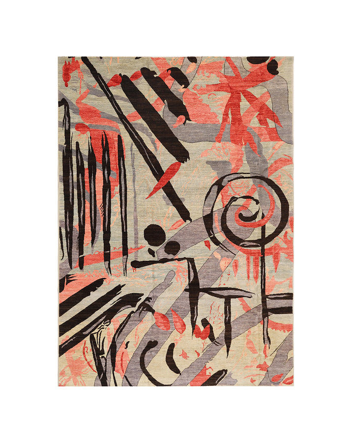 8x10 Custom Modern Rug | Hand-Knotted Organic Wool | Ariana Rugs