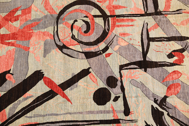 8x10 Custom Modern Rug | Hand-Knotted Organic Wool | Ariana Rugs
