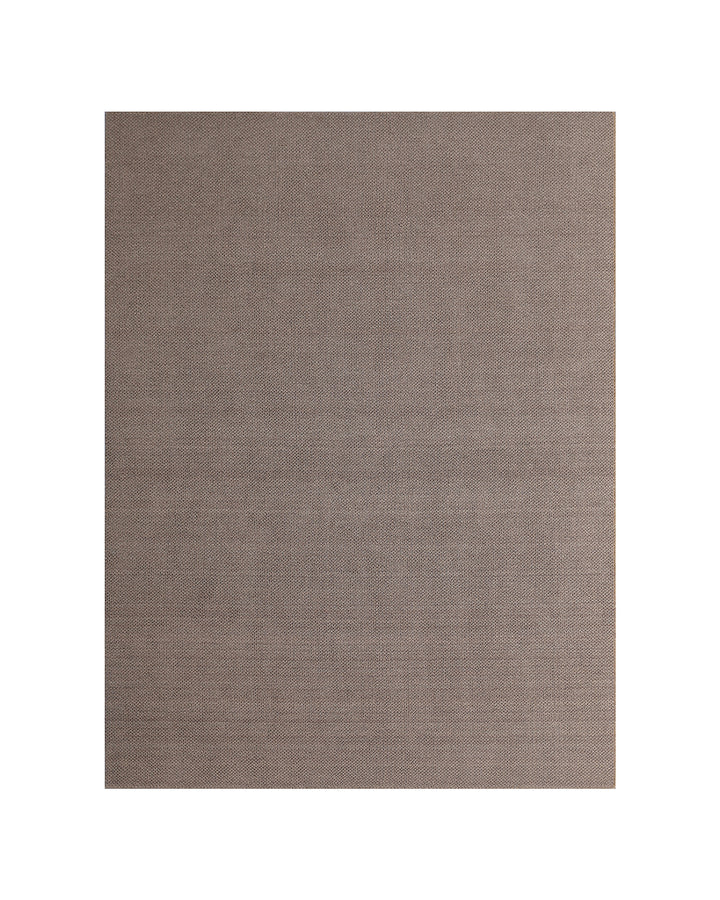 Large 10x14 brown hand-loomed wool area rug from the Diamond Collection with a textured loop pile.