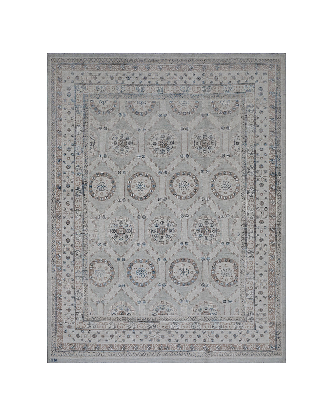 8'x10' Samarkand Khotan Design Ariana Hand-Knotted Area Rug – Ariana Rugs