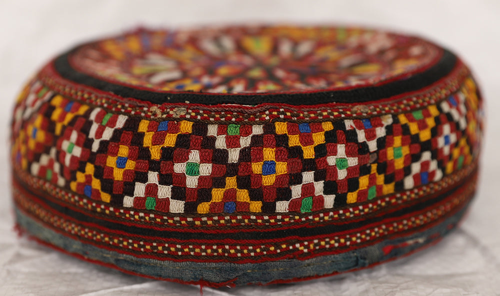 Hat | Afghanistan Turkmen Ersary Tribal Hat | Handcrafted Vintage Heritage